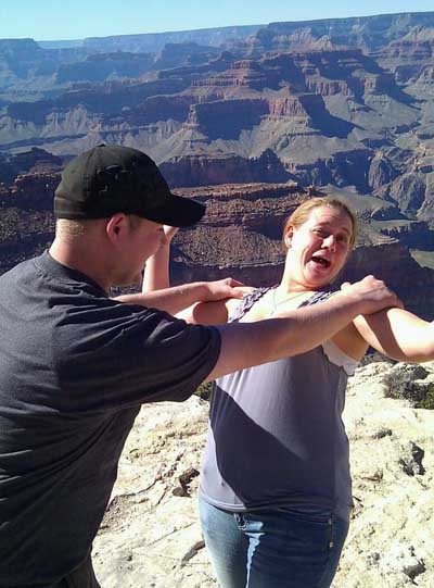 Megan and Zach at Grand Canyon