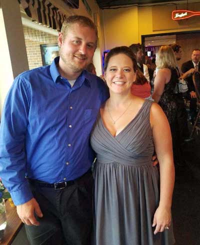 Megan and Zach Indoors