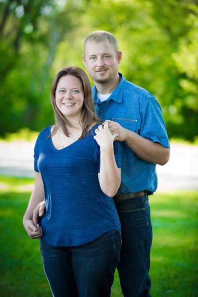 Megan and Zach Outdoors