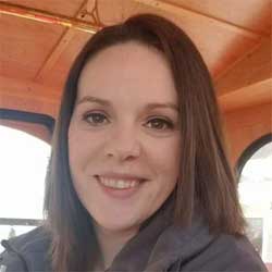 Bridesmaid Nicole Behl